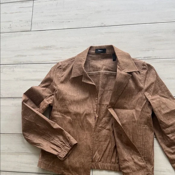 Theory Brown Women's Pants & Jacket Set - Picture 3 of 5